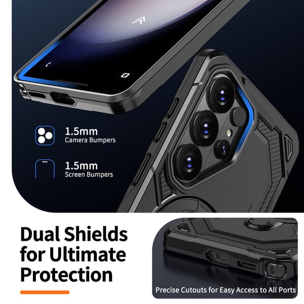 Magnetiskt fodral för Samsung Galaxy A57 Silver