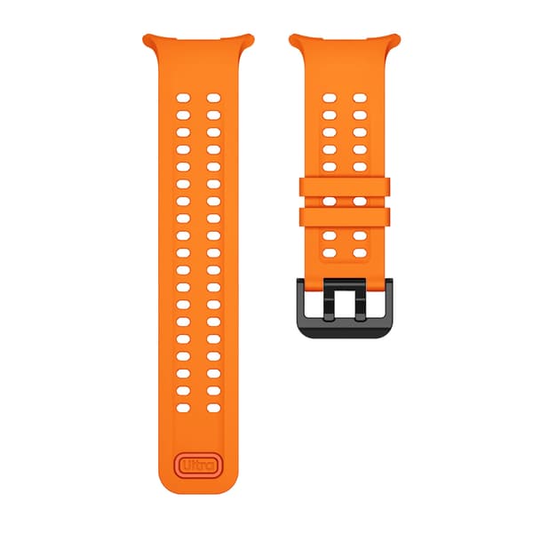Silikonearmbånd til Samsung Galaxy Ultra 2 47mm Orange