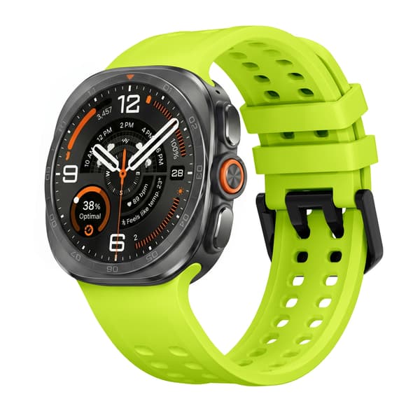 Silikonearmbånd til Samsung Galaxy Ultra 2 47mm Lime