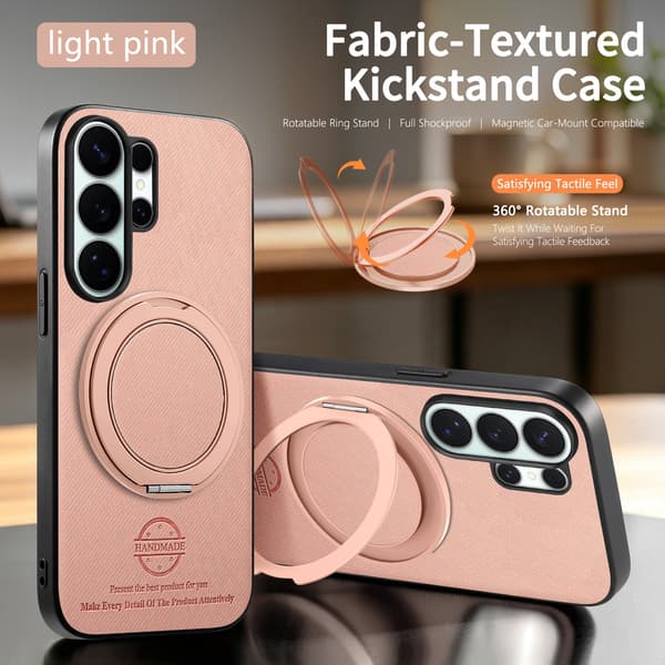 Magnetisk stødsikkert cover til Samsung Galaxy A57 Pink