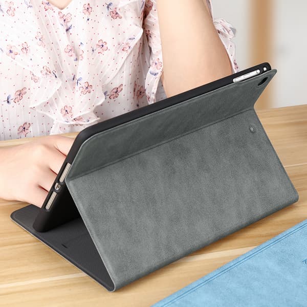 Etui til 7./8./9. generation 10,2-tommer iPad i vintage-stil Blue