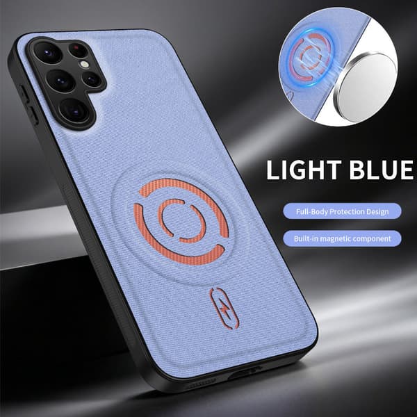 Magnetiskt skyddsfodral mot fall för Samsung Galaxy S26 FE Blue