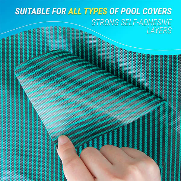 6-pack Poolskyddsreparationslapp 10X20CM