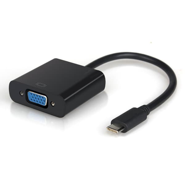 USB-C–VGA 1080p teräväpiirtomuunnin