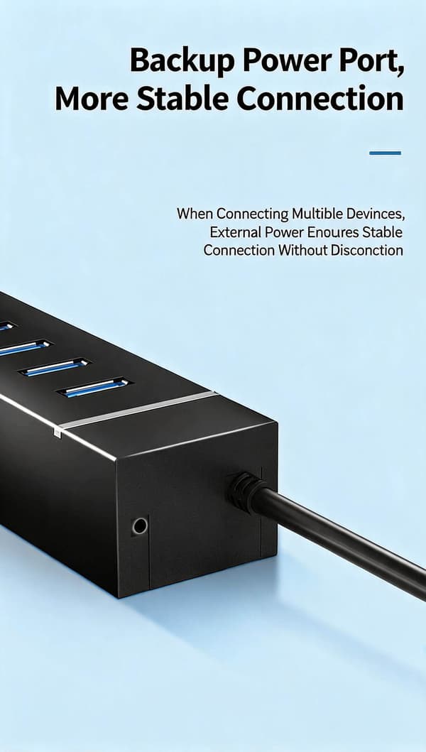 7-ports USB 3.0-hub 1M