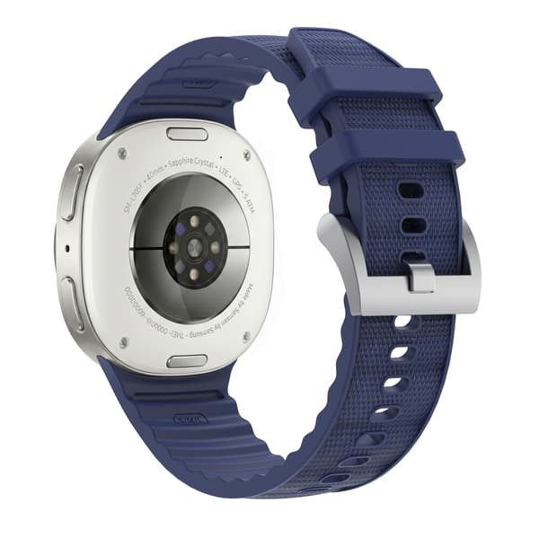 Silikonearmbånd til Samsung Galaxy Watch 9 40/44mm Midnight Blue
