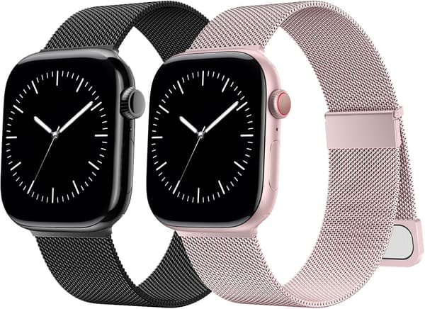 Milanese Loop för APPLE Watch Ultra 4 49mm (2-pack) Color 5