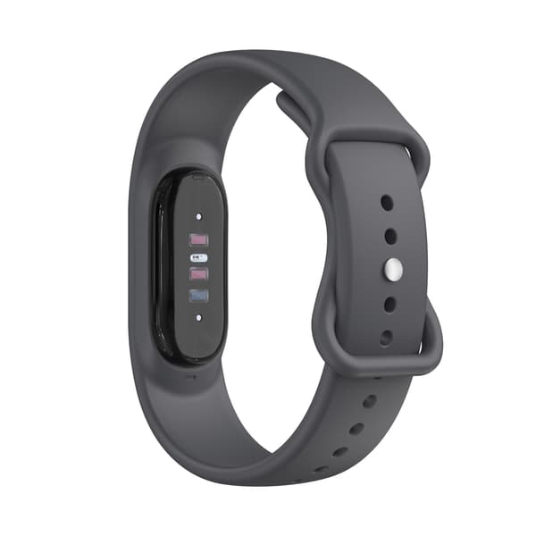 Silikone armbånd til Google Fitbit Air Charcoal Gray
