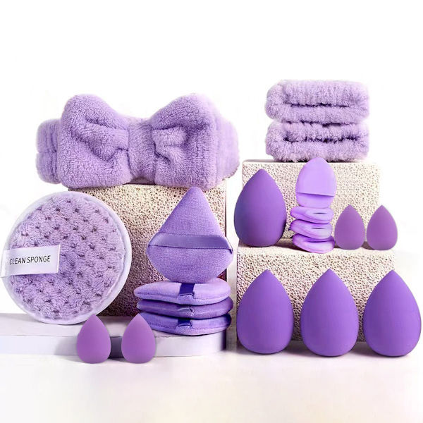20 makeupsvampe Purple