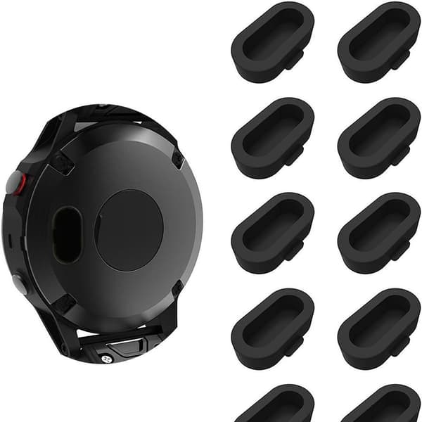 10 pölysuojatulpan pakkaus Garmin Forerunner 945/935/245/245M/45/45S -kelloille