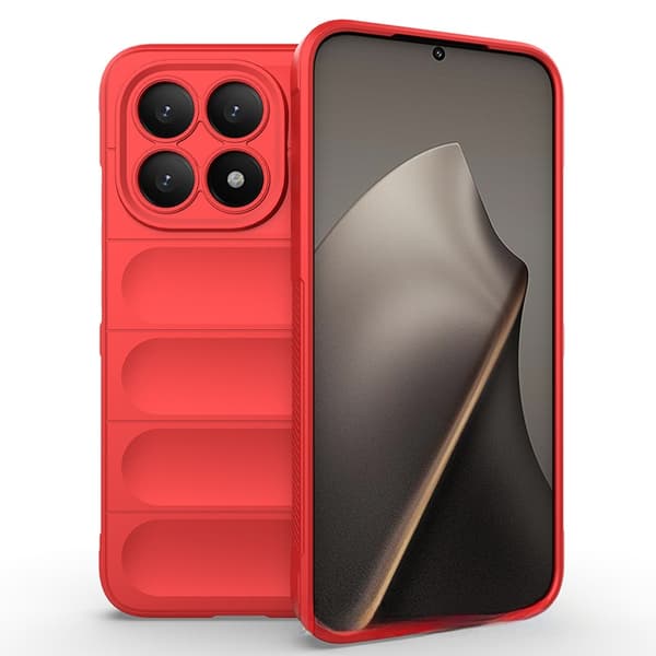 Beskyttelsescover til XIAOMI POCO M8 PRO Red
