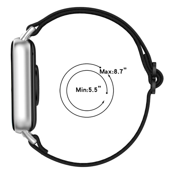 Klockarmband Redmi Watch 5/4 Justerbart nylonväv 3PC