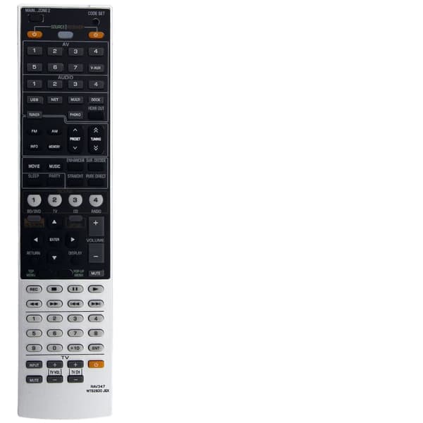Fjernkontroll for mottaker Av Yamaha RAV347