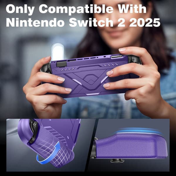 Etui og skjermbeskytter til Nintendo Switch 2 Black