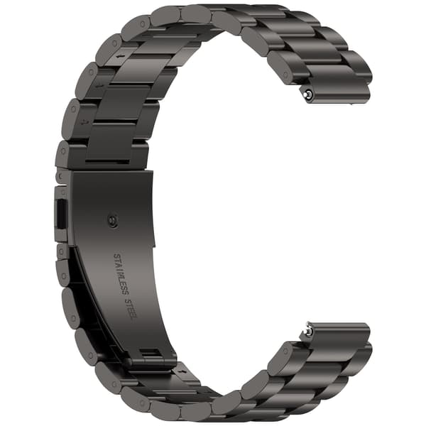 Rustfrit Stål Armbånd til Garmin Cirqa Uden Smart Band Black