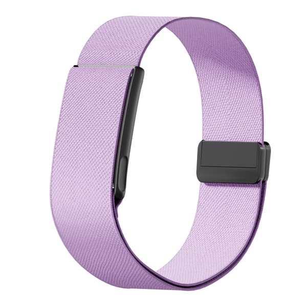 Magnetisk elastisk nylonarmbånd for Amazfit Helio Strap Purple
