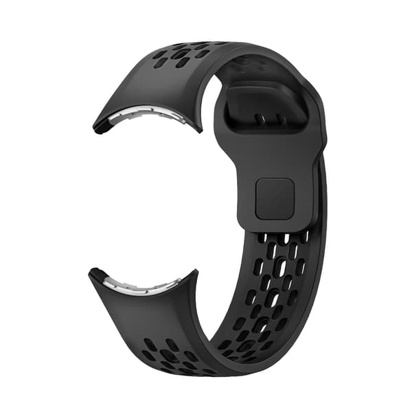Pustende silikonrem til Google Pixel Watch 5 45mm Black