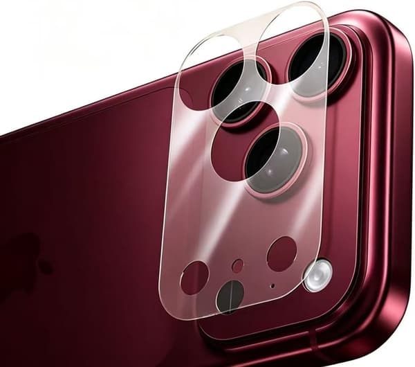 Sett med 3 kamerabeskyttere for iPhone 18 Pro Max