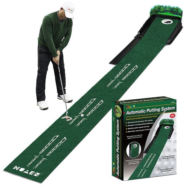 Golfin puttausharjoittelulaite, puttausmatto sisä- ja ulkokäyttöön