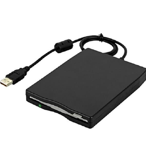 3,5-tommer eksternt USB-diskettedrev, 1,44 MB FDD