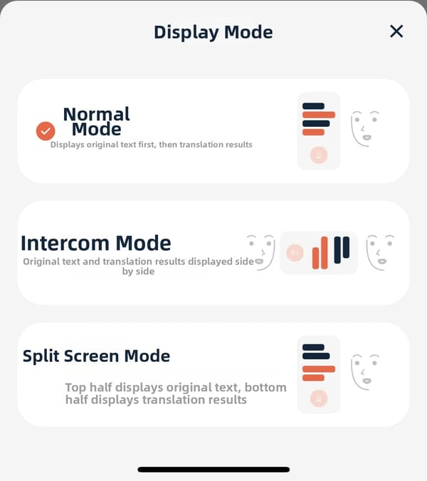 Trådlösa Bluetooth-hörlurar med språktranslator, stöder 140 språk Beige