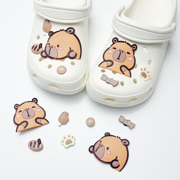 Til Crocs sko charms DIY tilbehør til børn og voksne (Sko medfølger ikke)