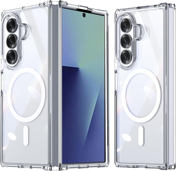 Magnetisk cover til SAMSUNG Galaxy Z Fold8 Ultra Transparent