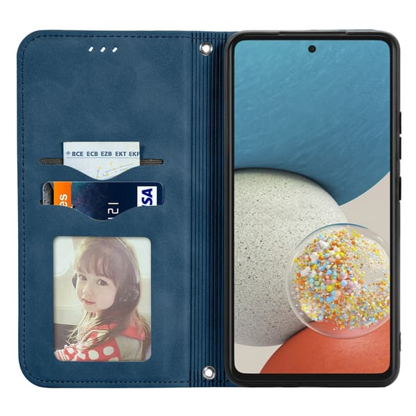 Magnetisk lommeboketui for Samsung Galaxy S26 FE Blue