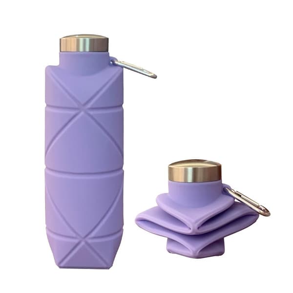 Sammenklappelig silikone vandflaske 700ml