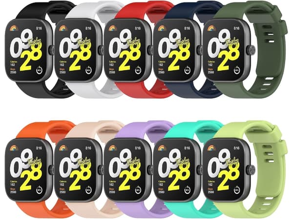 Armband för Xiaomi Smart Band 10 Pro (10-pack)