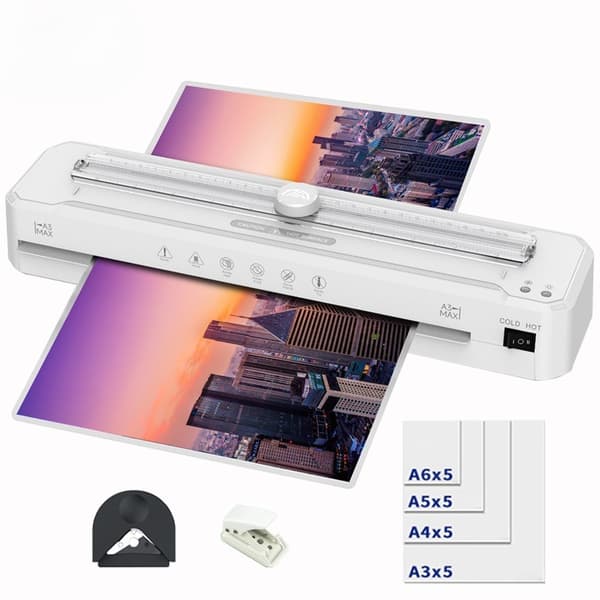 A3 Lamineringsmaskin 355 mm/min Vit