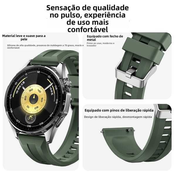 Silikonearmbånd til XIAOMI Watch S5 46mm (3 kerner)