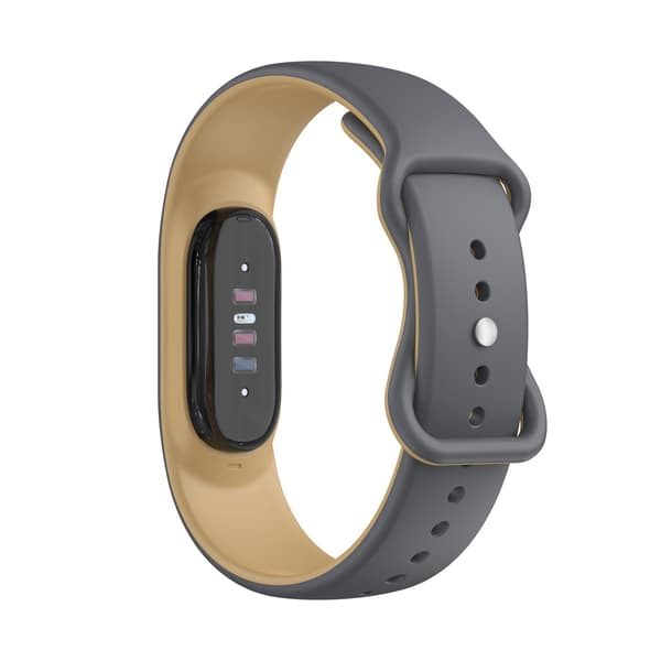 Silikone armbånd til Google Fitbit Air Gray-Yellow