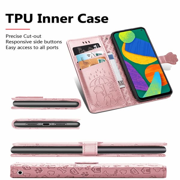 Faux Fur Dyre-etui til Samsung Galaxy S26 FE Pink