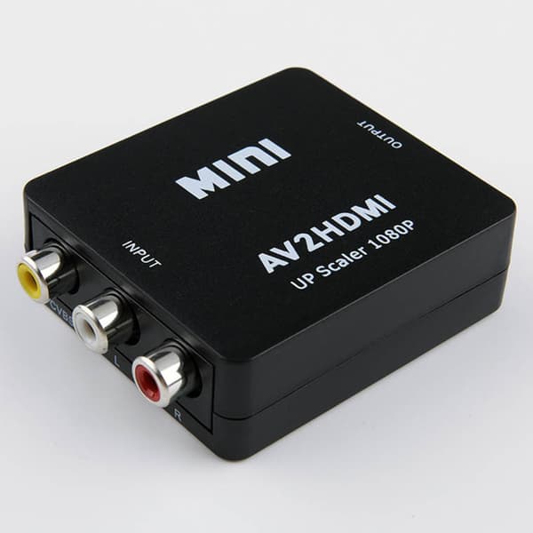 Mini AV til HDMI High Definition 1080P konverter