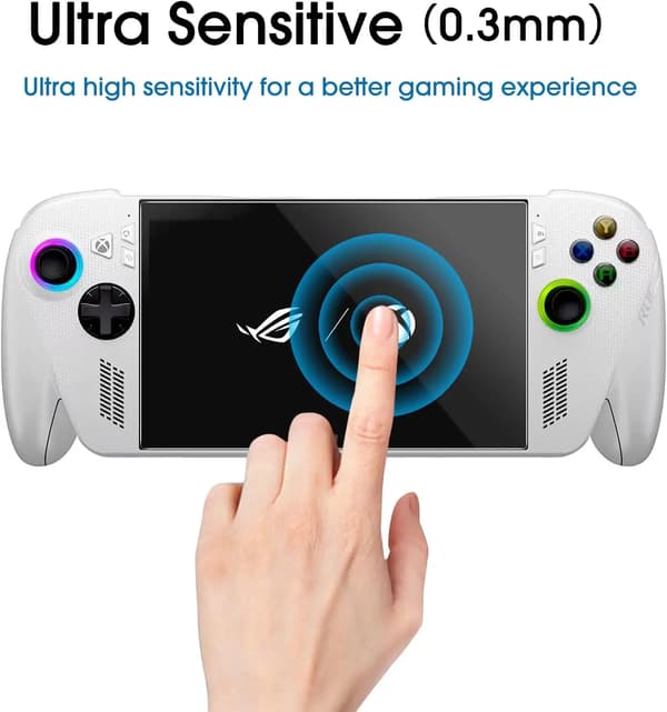 Härdat Glasskärmskydd För Rog Xbox Ally 2-pack, Splittersäkert Och Bågresistent