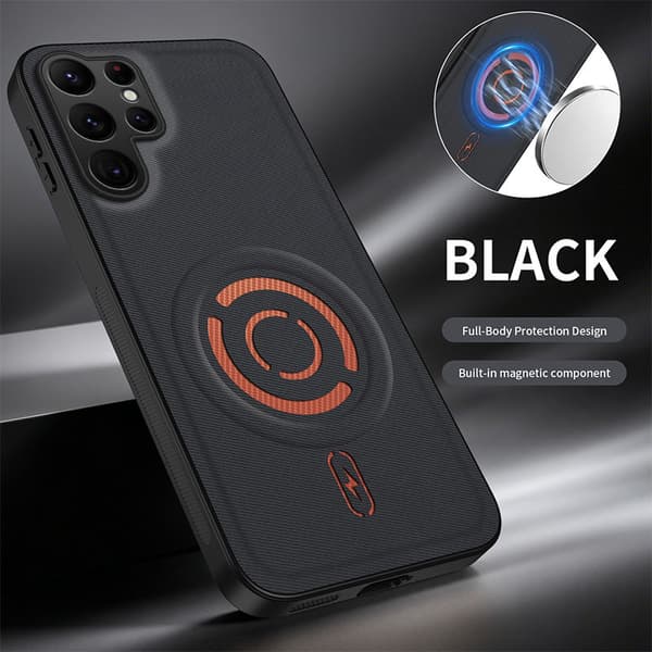 Magnetiskt droppskyddsfodral för Samsung Galaxy A57 Black