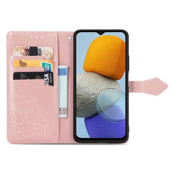 Präglat plånboksfodral för Samsung Galaxy S26 Ultra Black