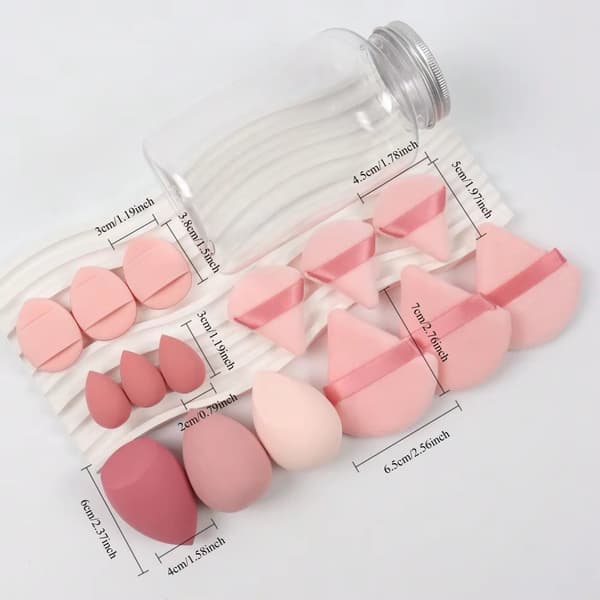 Makeupsvampe Gavesæt 15 x Miracle Complexion Sponges Pink