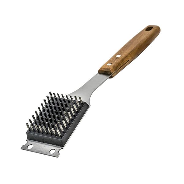 Grillborste i rostfritt stål