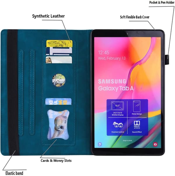 Stødsikkert etui til LENOVO IdeaTab Pro 2. generation 13-tommer Blue