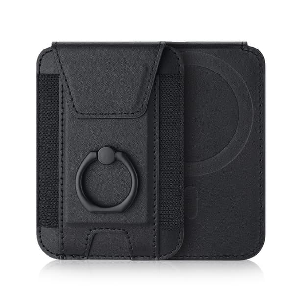 Magsafe Pung i Tegnebogsstil til iPhone 17/16/15/14/13/12 Black