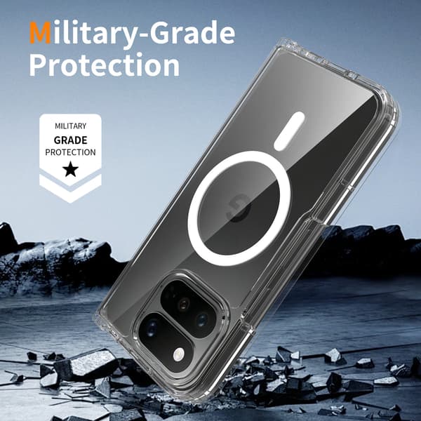 Magnetisk gennemsigtigt cover til Google Pixel 10 Pro fold