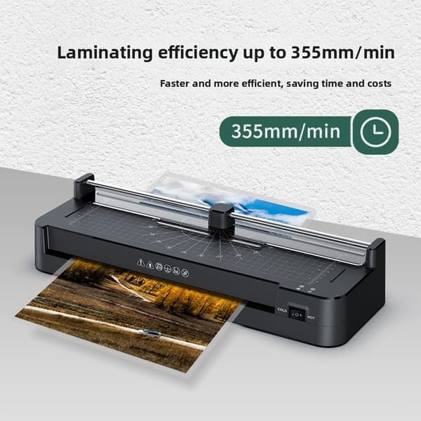 A3 lamineringsmaskin 220V 355 mm/min