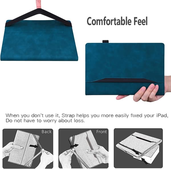 Drop-resistent etui til Redmi Pad 2 SE 9,7-tommer Black