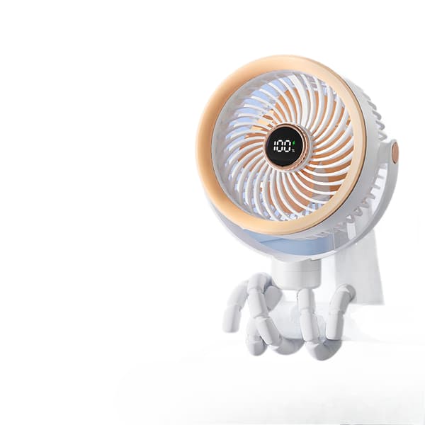 Bærbar ventilator til klapvogn, autostol og kontor White