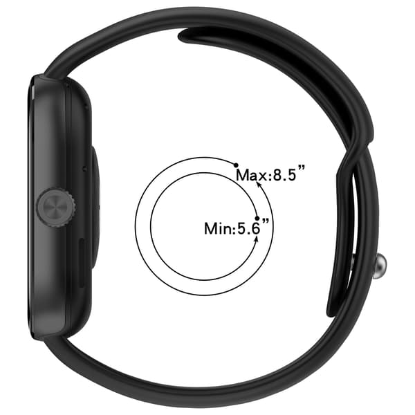 Klockarmband Redmi Watch 5/4 Justerbart Silikon 3PC