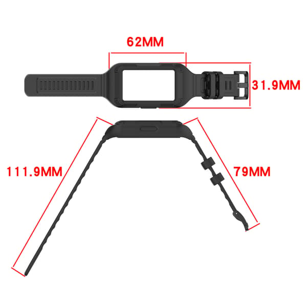 Silikonearmbånd til Huawei Band 11 Pro (3 kerner)