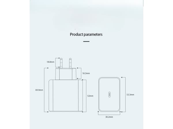 Oplader til SAMSUNG Galaxy S20 (1M-USB-C - 45W)