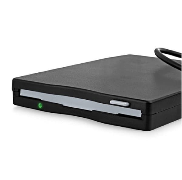 3,5-tommer eksternt USB-diskettedrev, 1,44 MB FDD